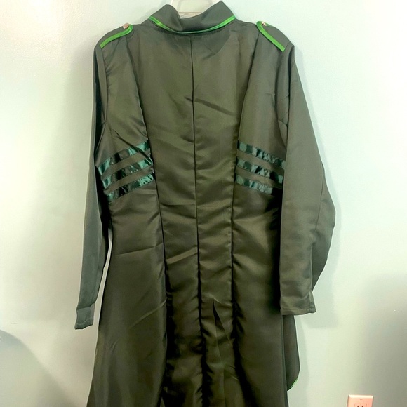 *Halloween Sale - Green Steampunk Ringmaster Tailcoat Costume jacket for Women - Picture 10 of 14
